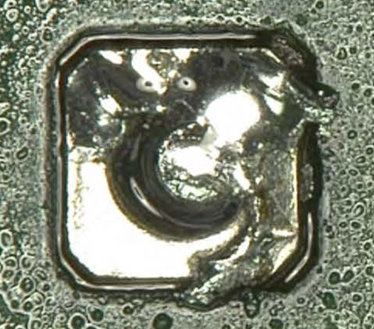cold solder joint