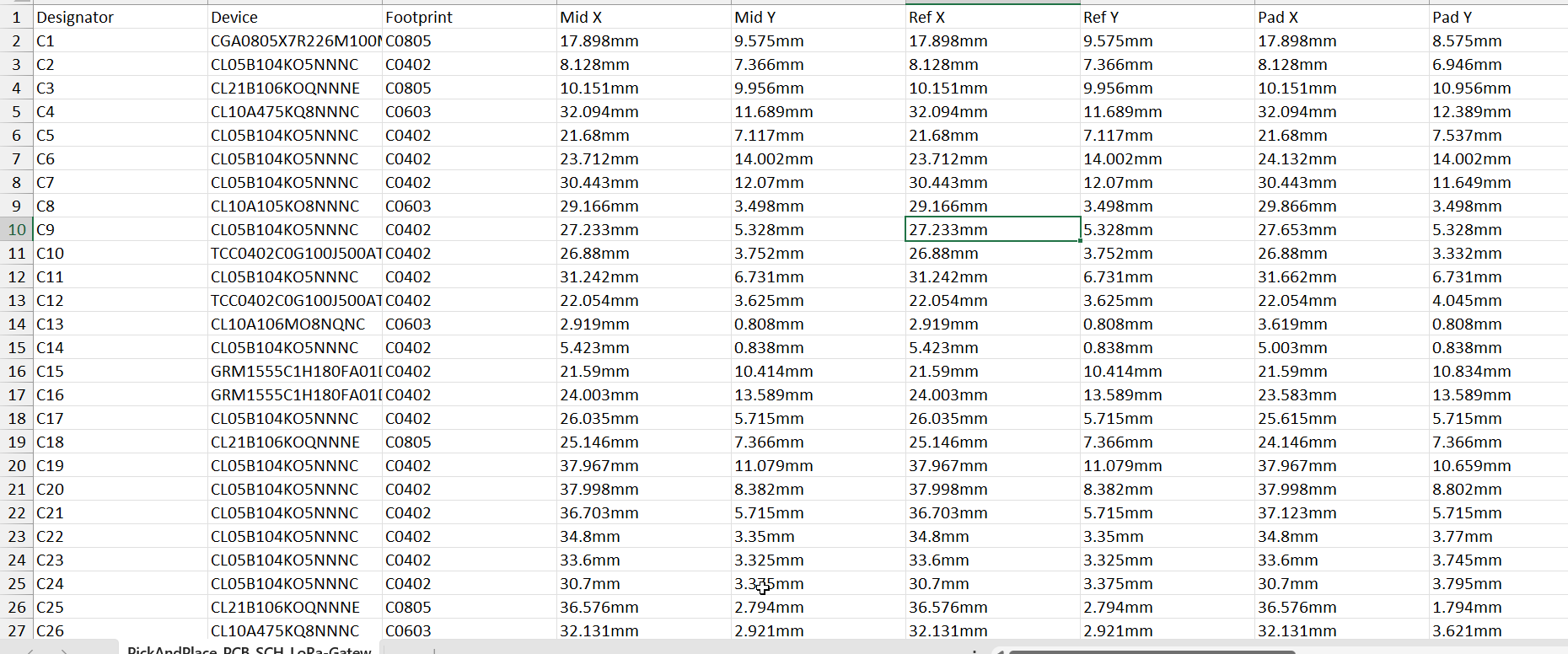 export pick and place files from easyeda pro 3