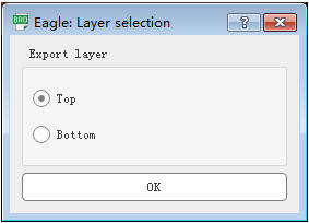 select the export layer