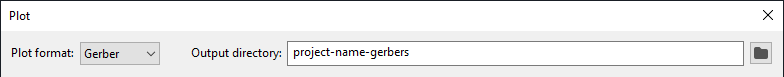 select the target folder