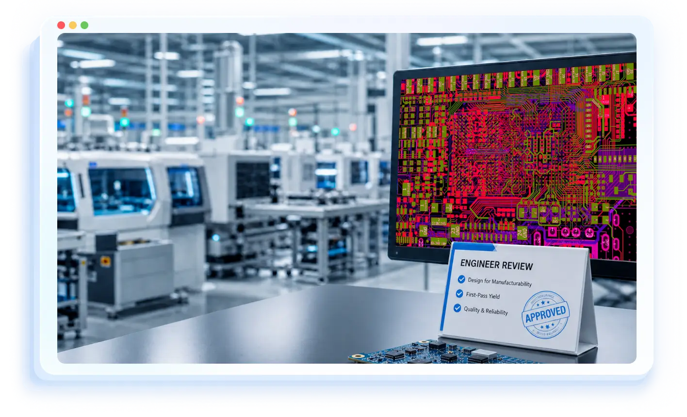 Manufacturing-Driven Layout