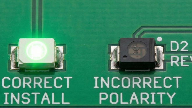 SMD LED 극성 가이드: 올바른 방향 식별 방법