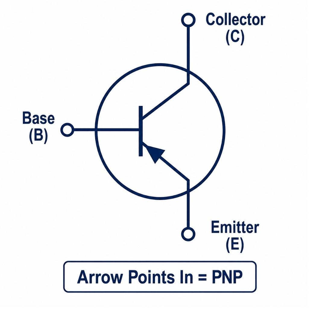 pnp transistor symbol